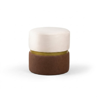 Design del soggiorno Poggiapiedi Pouf Seduta Moderno Sgabello Imbottito Nuovo
