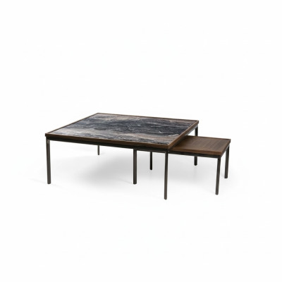 Soggiorno Nuovo 2x Tavolino da caffè Lusso Tavolo Arredamento Design Mobili