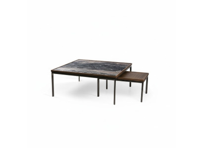 Soggiorno Nuovo 2x Tavolino da caffè Lusso Tavolo Arredamento Design Mobili