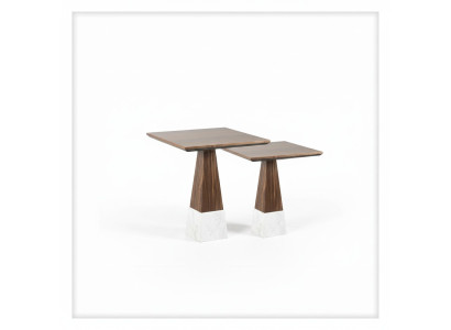 2x Tavolino completo Tavoli Set soggiorno Design Tavolino da caffè Nuovo