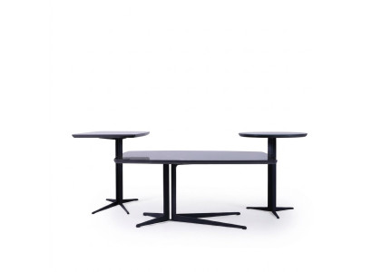 Set da soggiorno di lusso 3 pezzi: tavolino da caffè, 2x tavolini d'appoggio.