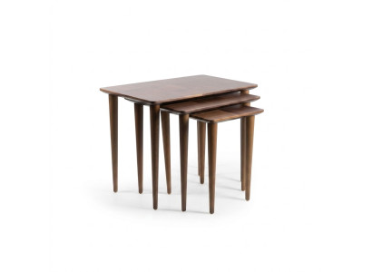 Tavolino laterale marrone design moderno arredamento lusso tavolino da salotto