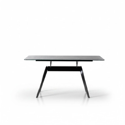 Sala da pranzo lussuoso tavolo da pranzo nuovo tavolo design moderno mobili metallici arredamento