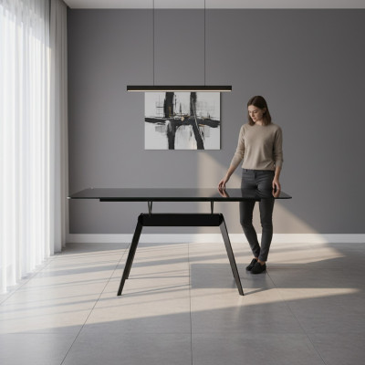 Tavolo moderno da pranzo per sala da pranzo arredamento di lusso design mobili nuovi.
