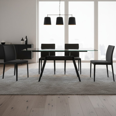 Tavolo moderno da pranzo per sala da pranzo arredamento di lusso design mobili nuovi.