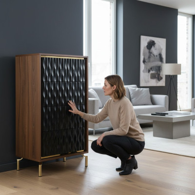 Camera da letto Moderna comò Mobili in legno Comò armadio Arredamento