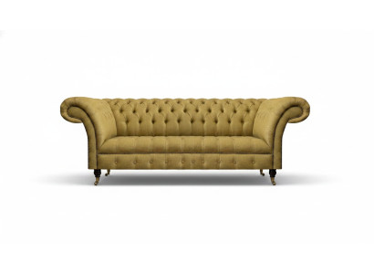 Chesterfield divano a tre posti divano da soggiorno Arredamento Lusso Tessuto