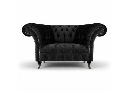 Soggiorno poltrona di lusso imbottita Chesterfield arredamento mobili imbottiti.