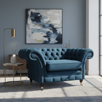 Designer Chesterfield poltrona Nuovo Lusso Seduta Arredamento Imbottito Soggiorno