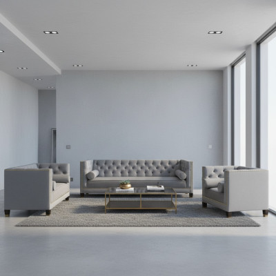 Sistema componibile divano design divani divano soggiorno lusso 4 + 2 + 1 set divani.