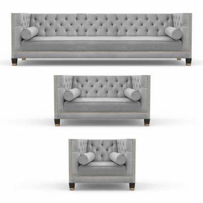 Sistema componibile divano design divani divano soggiorno lusso 4 + 2 + 1 set divani.