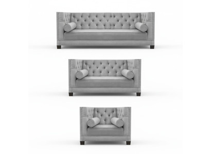 Salotto di lusso Moderno set divano 2x Nuovo divano poltrone assortite
