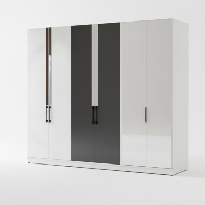 Mobile in legno armadio da letto lusso