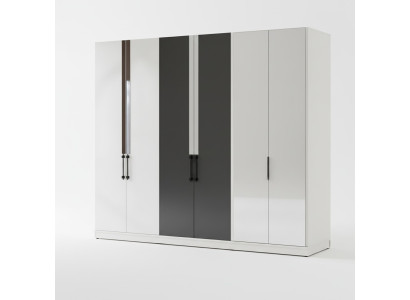 Mobile in legno armadio da letto lusso