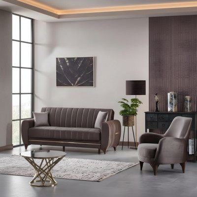 Poltrona di design di lusso per soggiorno moderna