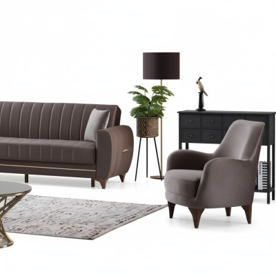 Poltrona di design di lusso per soggiorno moderna