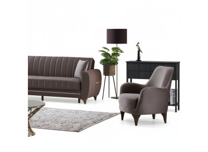 Poltrona di design di lusso per soggiorno moderna