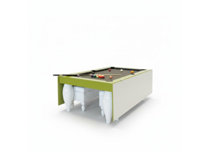 Tavolo da pranzo con opzione da gioco Tavolo da biliardo Tavolo combinato Posto da pranzo