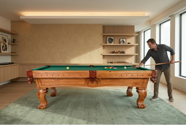Tavolo da gioco elegante Tavolo da biliardo Tavolo in legno Tavolo da pool 8ft