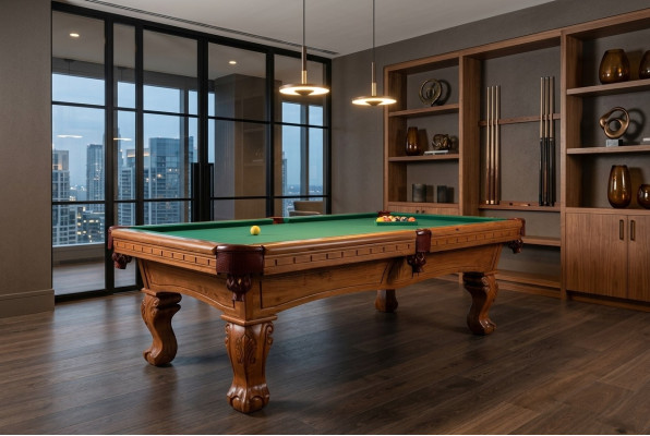 Tavolo da gioco elegante Tavolo da biliardo Tavolo in legno Tavolo da pool 8ft
