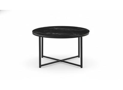 Tavolino da salotto nero. Mobili moderni minimalisti di alta qualità in legno nuovi.