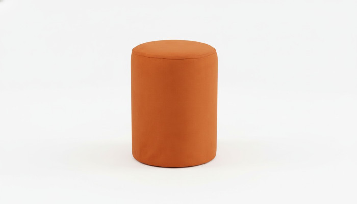 Arancia sgabello sedile nuova sgabello di alta qualità, tessuto in truciolato.