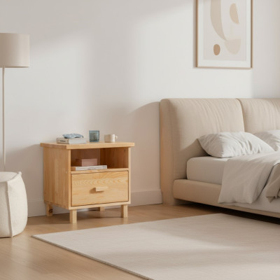 Comodino con cassetti beige comodino camera da letto comodino tavolino laterale