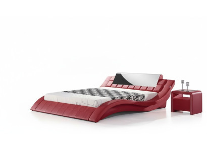 Letto di lusso Letti di design rossi Arredamento Letto matrimoniale Letto da hotel 180x200