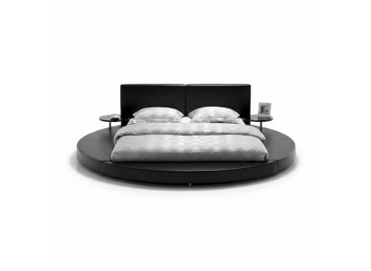 Letto nero designer per giovani lusso completo letto matrimoniale hotel nuovo