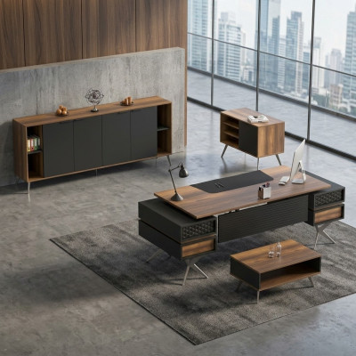 Set da ufficio tavolino tavolo sideboard comò arredamento per ufficio