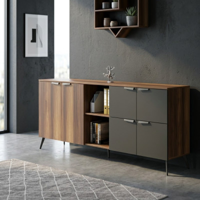 Armadio per documenti Armadio Ufficio Mobile Sideboard Comò