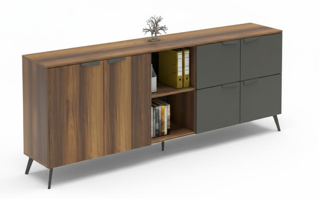 Armadio per documenti Armadio Ufficio Mobile Sideboard Comò