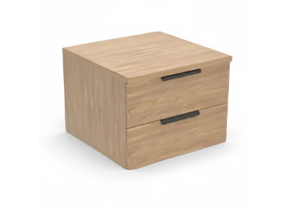 Armadio a muro con 2 cassetti mensola a muro armadietto sospeso Beige