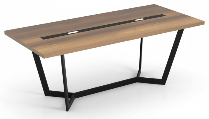 Scrivania tavolo da ufficio legno mobili in legno marrone rettangolare camera da lavoro