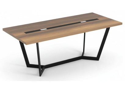 Scrivania tavolo da ufficio legno mobili in legno marrone rettangolare camera da lavoro