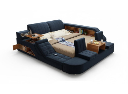 Letto multifunzionale moderno design comfort lounge letto letto imbottito