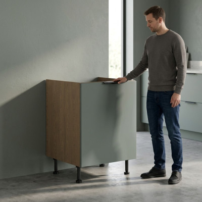 Base sottopensile armadietto da cucina armadietto frontale armadietto singolo modulo armadietto