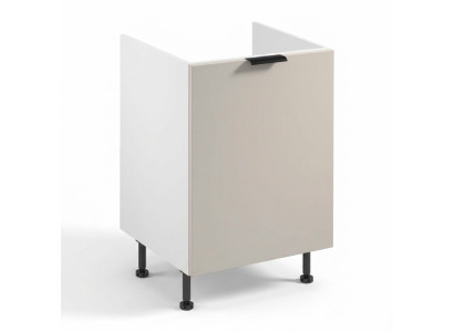 Mobile da cucina sottopiano in legno bianco
