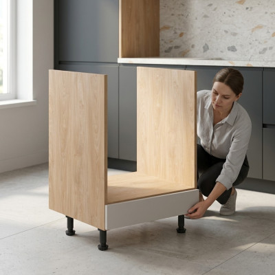 Sottostruttura per modulo armadio cucina