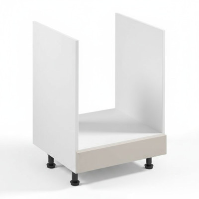 Mobile da cucina base per forno modulo bianco