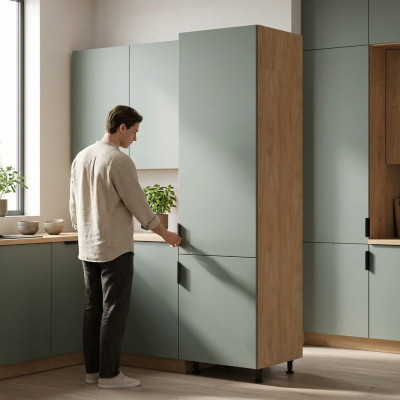 Armadio ad incasso per apparecchio refrigerante Armadio frigorifero integrato