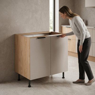 Mobile da cucina sottobanco modulo cucina armadietto a due porte