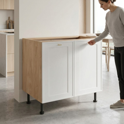Mobile da cucina base con due porte