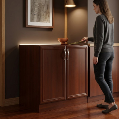 Mobile da cucina sottobanco con doppia porta