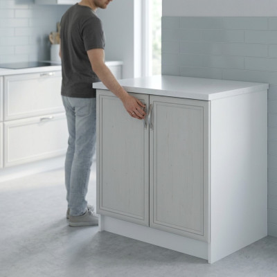 Mobile sottolavello per lavello cucina bianco