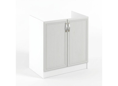 Mobile sottolavello per lavello cucina bianco