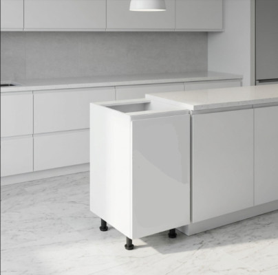 Mobile da cucina sottostante cucina armadietto base lucido bianco