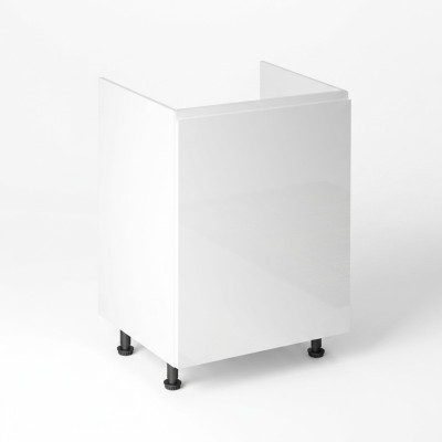Mobile sottolavello per lavabo, armadietto da cucina bianco