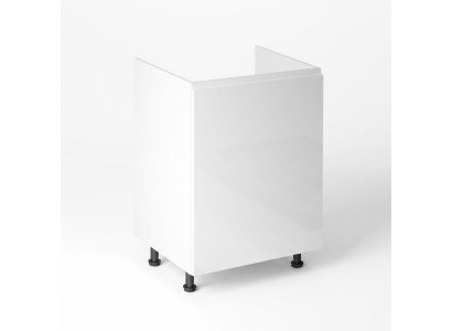 Mobile sottolavello per lavabo, armadietto da cucina bianco