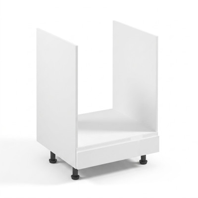 Mobiletto con cassetto a zoccolo modulo armadio cucina lucido